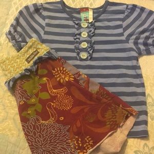 Matilda Jane top and skirt set